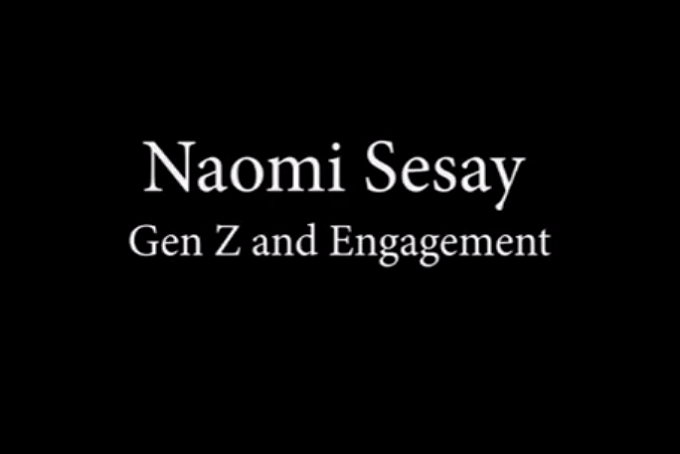 Naomi Sesay Showreel - Generation Z | Speakers Corner